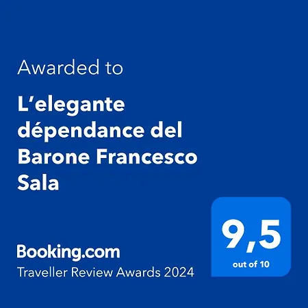 아파트 L'elegante Dependance Del Barone Francesco Sala *